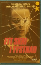 The Silent Scream - Swedish VHS movie cover (xs thumbnail)