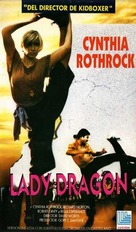Lady Dragon - Spanish VHS movie cover (xs thumbnail)