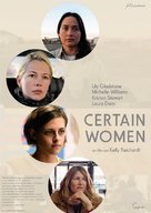 Certain Women - German Movie Poster (xs thumbnail)