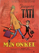 Mon oncle - Danish Movie Poster (xs thumbnail)