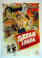 Tarzan&#039;s Peril - Swedish Movie Poster (xs thumbnail)