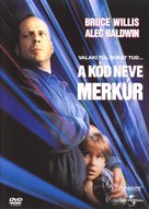 Mercury Rising - Hungarian DVD movie cover (xs thumbnail)
