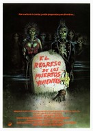 The Return of the Living Dead - Spanish Movie Poster (xs thumbnail)