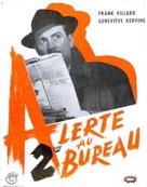 Alerte au deuxi&eacute;me bureau - French Movie Poster (xs thumbnail)