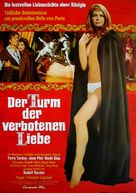 Turm der verbotenen Liebe, Der - German Movie Poster (xs thumbnail)