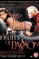 Les fruits de la passion - British DVD movie cover (xs thumbnail)