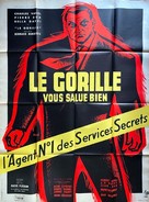 Le gorille vous salue bien - French Movie Poster (xs thumbnail)