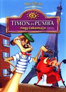 &quot;Timon &amp; Pumbaa&quot; - Hungarian DVD movie cover (xs thumbnail)