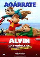 Alvin and the Chipmunks: The Road Chip - Spanish Movie Poster (xs thumbnail)