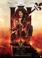 Les trois mousquetaires: Milady - Italian Movie Poster (xs thumbnail)