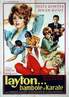 Carr&eacute; de dames pour un as - Italian Movie Poster (xs thumbnail)