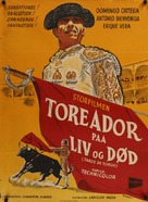 Tarde de toros - Danish Movie Poster (xs thumbnail)