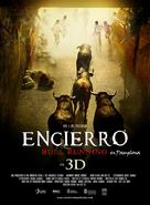 Encierro 3D: Bull Running in Pamplona - Spanish Movie Poster (xs thumbnail)