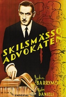 Counsellor at Law - Swedish Movie Poster (xs thumbnail)