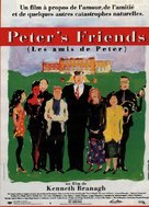 Peter&#039;s Friends - French Movie Poster (xs thumbnail)