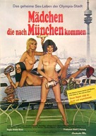 M&auml;dchen, die nach M&uuml;nchen kommen - German Movie Poster (xs thumbnail)