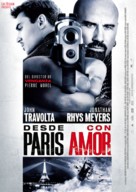 From Paris with Love - Spanish Movie Poster (xs thumbnail)