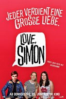Love, Simon - German Movie Poster (xs thumbnail)