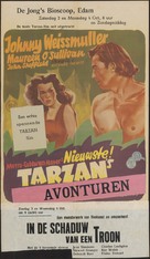Tarzan&#039;s Secret Treasure - Dutch Movie Poster (xs thumbnail)