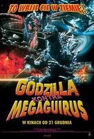 Gojira tai Megagirasu: J&icirc; sh&ocirc;metsu sakusen - Polish Movie Poster (xs thumbnail)