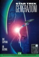 Star Trek: Generations - Italian DVD movie cover (xs thumbnail)
