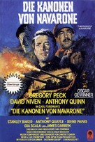 The Guns of Navarone - German Movie Cover (xs thumbnail)