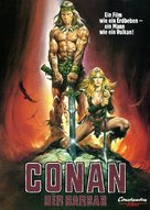 Conan The Barbarian - German VHS movie cover (xs thumbnail)