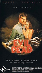 The Evil Dead - Australian VHS movie cover (xs thumbnail)