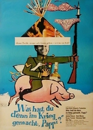 What Did You Do in the War, Daddy? - German Movie Poster (xs thumbnail)