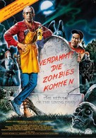 The Return of the Living Dead - German Movie Poster (xs thumbnail)