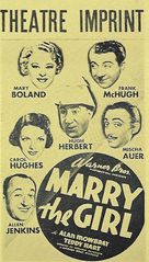 Marry the Girl - Movie Poster (xs thumbnail)
