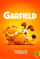 The Garfield Movie - Hungarian Movie Poster (xs thumbnail)