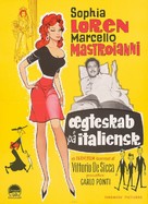 Matrimonio all&#039;italiana - Danish Movie Poster (xs thumbnail)