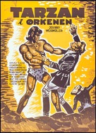 Tarzan&#039;s Desert Mystery - Danish Movie Poster (xs thumbnail)