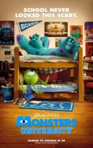 Monsters University - British Movie Poster (xs thumbnail)