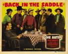 Back in the Saddle - Movie Poster (xs thumbnail)