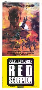 Red Scorpion - Italian Movie Poster (xs thumbnail)