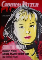 Le notti di Cabiria - Swedish Movie Poster (xs thumbnail)