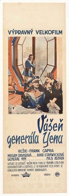 The Bitter Tea of General Yen - Czech Movie Poster (xs thumbnail)