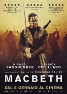 Macbeth - Italian Movie Poster (xs thumbnail)