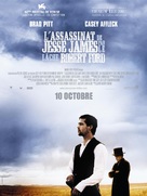 The Assassination of Jesse James by the Coward Robert Ford - French Movie Poster (xs thumbnail)