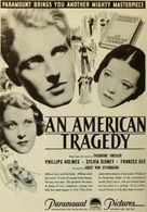 An American Tragedy - poster (xs thumbnail)