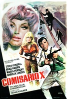 Kommissar X - Jagd auf Unbekannt - Spanish Movie Poster (xs thumbnail)