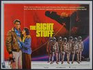 The Right Stuff - British Theatrical movie poster (xs thumbnail)