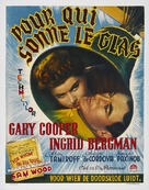 For Whom the Bell Tolls - Belgian Movie Poster (xs thumbnail)