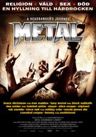 Metal: A Headbanger&#039;s Journey - Swedish Movie Poster (xs thumbnail)