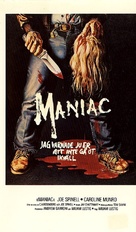 Maniac - Swedish VHS movie cover (xs thumbnail)