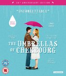Les parapluies de Cherbourg - British Blu-Ray movie cover (xs thumbnail)
