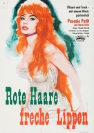 Julie la rousse - German Movie Poster (xs thumbnail)