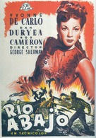 River Lady - Spanish Movie Poster (xs thumbnail)